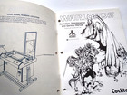 Atari Warlords Cocktail Video Arcade Game Service Manual Original 1981