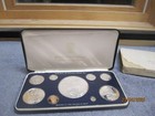 1975 Republic Of Panama Silver Proof Set Franklin Mint In Original  Pkg 5 8 Troy