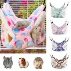Pet Hanging Hammock Soft Bunkbed For Guinea Pig Hamster Ferret Squirrel Cage  