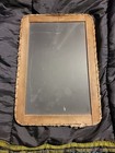 Slate 2 Sided Vintage Chalkboard Wooden Hardwood Frame 13  X 9  One Room School