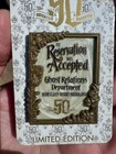 Disney Annual Passholder Pin Haunted Mansion 50th Anniversary Reservation Accept