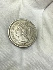 1867 3cn Three Cent Piece Nickel - Xf au Q80