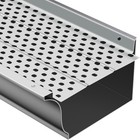 Aluminum Gutter Guard 5in-6in 28ft 52ft Length Cover Mesh Leaf Debris Protection