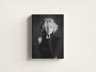 Marilyn Monroe Black And White Wall Art Vintage Glamour Photo Print