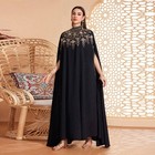 Turkey Long Robe Embroidery Kaftan Women Abaya Muslim Evening Gown Party Robe