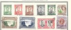 Southern Rhodesia 1937-1964 Album Page Of 21 Good Used   Mint Hinged Stamps 