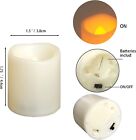 6 Pack Battery Led Flameless Votive Candles  d 1 5 X H 1 8  W  6h Built-in Timer