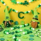  3 Pieces St  Patrick s Day Pompom Garland 10ft Lucky Felt Ball Garland 
