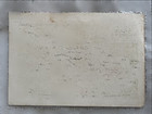Antique Arabic Map Cyprus 1890-1910 Period 9 X 15 Cms Empty Back