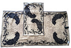 Leopard Cheetah Bath Towel Set 2 Black Gold Reversible 100  Cotton Animal Print