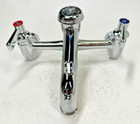 Chicago Faucett 897 Series Service Sink Faucet W  Vacuum Breaker Spout 1 2  Conn