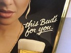 Vintage Budweiser Beer Metal Sign 21  X 17  Rare Design