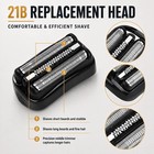 21b Series 3 Replacement Head Fits For Braun S3 21b 3010s 3040s 5409 2pcs