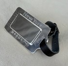 Kirk Sterling Silver Travel Luggage Tag New York Paris London Rome No Monogram