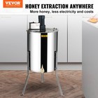 Vevor Electric Honey Extractor Beekeeping Equipment 4 8 Frames Stainless Steel
