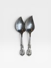Reed   Barton Francis I Sterling Silver Ice Cream Spoons Set Of 2 No Mono