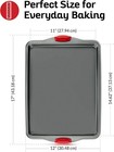 Nonstick Baking Sheet Pans Set Of 3 Carbon Steel For Cookie