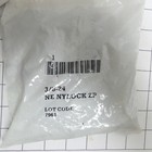 Qty 100 Nylon Insert Lock Nut Fine 3 8 -24 Gr 2 Zinc Plated Steel Nyloc Nylock
