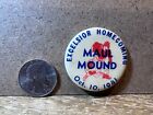 Vintage Homecoming Football Pinback Button Excelsior Vs Mound Minnesota 1941