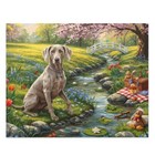 Weimaraner Dog Puzzle   Cute Dog Puzzle   Jigsaw For Dog Lover