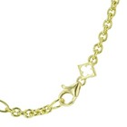 18k Yellow Gold Chain Necklace 18  Classic Link