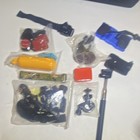 Action Camera Accessory Bundle For Gopro  Mounts  Straps  Float Handle  Case