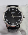 Tissot Classic Dream Swiss Quartz Black Dial Leather Men s Watch T1294101605300