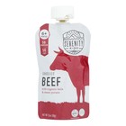 Set Of Organic Beef And Turkey Baby Food Puree With Sweet Potatoes 3 5oz Each