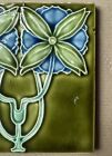England - Antique Art Nouveau Majolica Tile C1900