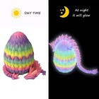 Exqdynm 5pcs 3d Printed Mini Dragon Egg With 5pcs-colorful-2 