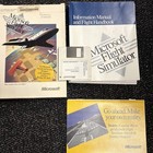 Vintage 1991 Microsoft Flight Simulator 5 25  Floppy Disk