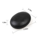 2 Pcs Large Hot Massage Stones Set Natural Basalt Warm Rocks Kit For Home Spa   