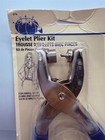 Vintage New Dritz 574 Eyelet Plier Kit With Snaps Syslets 
