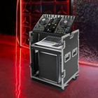 10u Audio Dj Road Rack Case With Casters Pro Tour Grade Rack Mobile Flight Case