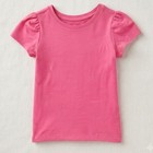 Nwt Girls 2t Pink Cotton T-shirt Kids Short Sleeve Crewneck Lightweight Summer
