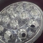 Vintage Clear Glass Flower Frog 16 Hole For Floral Arrangements Vases 5 