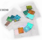 3 Bags  84g Coe90 Dichroic Glass Scrap Assorted Fusible Glass Fusing Microwave K