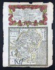 Westmoreland By Owen   Bowen Map From Britannia Dipicta Map 1720