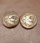 Coins Lot Ancient Greek Roman Unresearched Group Silver Bronze Greece