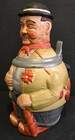 German Beer Stein Face Mug Handle Hobo Reinhold Merkelbach W  Germany Vintage