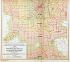 1925 Los Angeles Rapid Transit Map Original Pacific Electric - L a  Railway