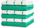 Kitchen Towel Set 100  Cotton 15  x25   Soft Highly Absorbent Pack Of 6  12  144