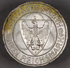 1930 E Germany Silver 3 Reichsmark Liberation Of Rhineland