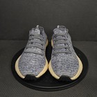 Adidas Pureboost Shoes Mens Sz 9 Gray White Athletic Trainers Sneakers