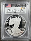 2026-p Proof Silver Eagle Pcgs Pr70dcam Congratulations Set Advance Damstra