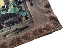 Beautiful Vintage Italian Style Tapestry Wall Hanging Art Tuscany Wine Vineyard