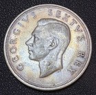 1952 South Africa  5 Shillings  Crown  Silver    