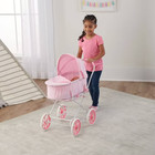 Badger Basket 3-in-1 Doll Carrier stroller - Pink Gingham
