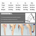 Knee Sleeve Compression Brace Support For Sport Gym Joint Pain Arthritis Relief
