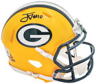 Jordan Love Autographed Packers Yellow Speed Mini Helmet Beckett Witness 215915